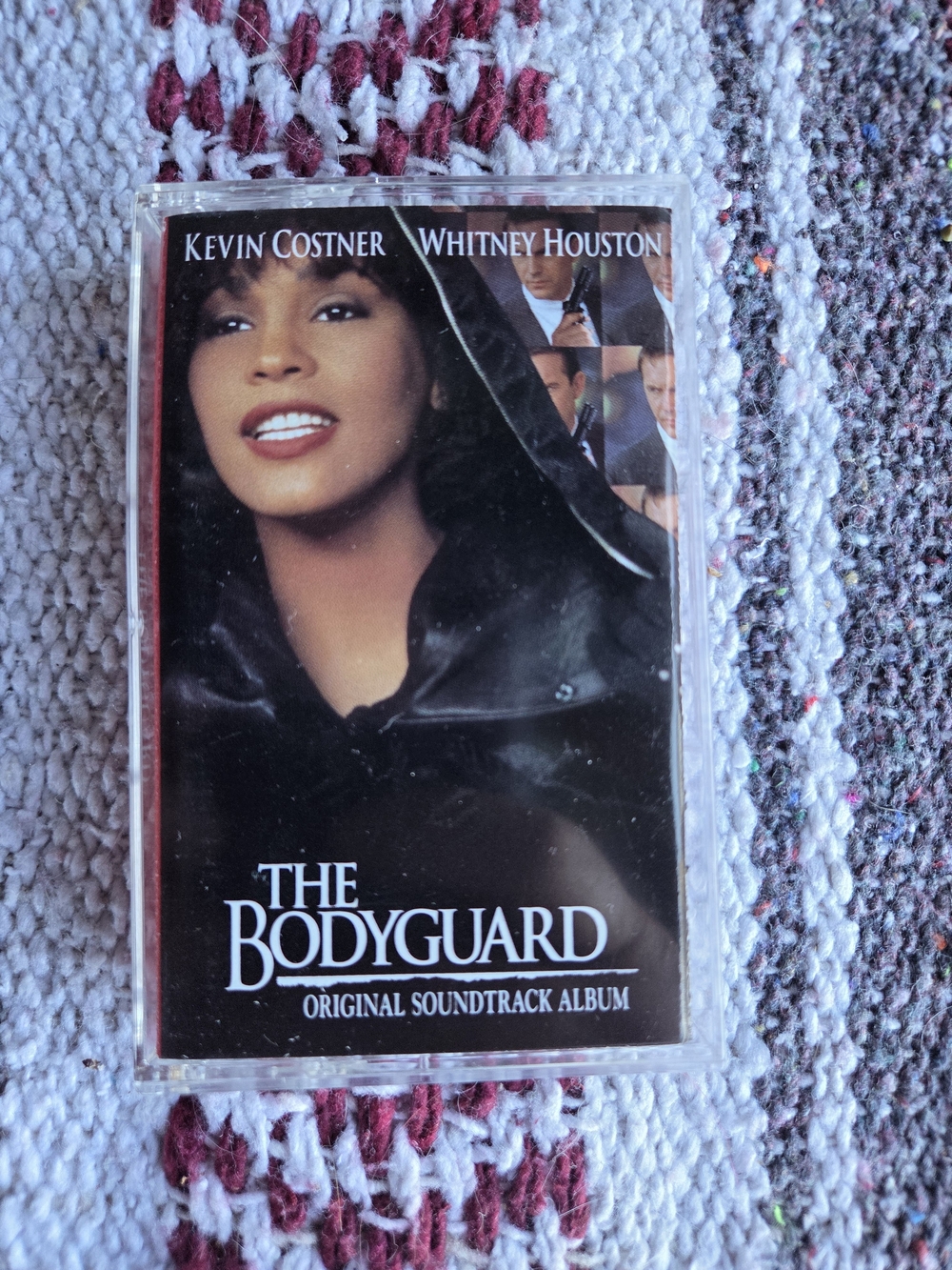 Whitney Houston "The Bodyguard" Original Soundtrack Cassette - Black